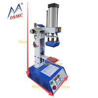 Machine de transfert thermique pneumatique semi-automatique mini 8x10cm pour chaussettes, chaussures, étiquettes en cuir, logo, presse à chaud