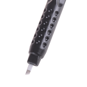 Paquete de plumas desechables para microblading con mango manual PMU, punta de esponja de 18U, negro y blanco - Product Image 4