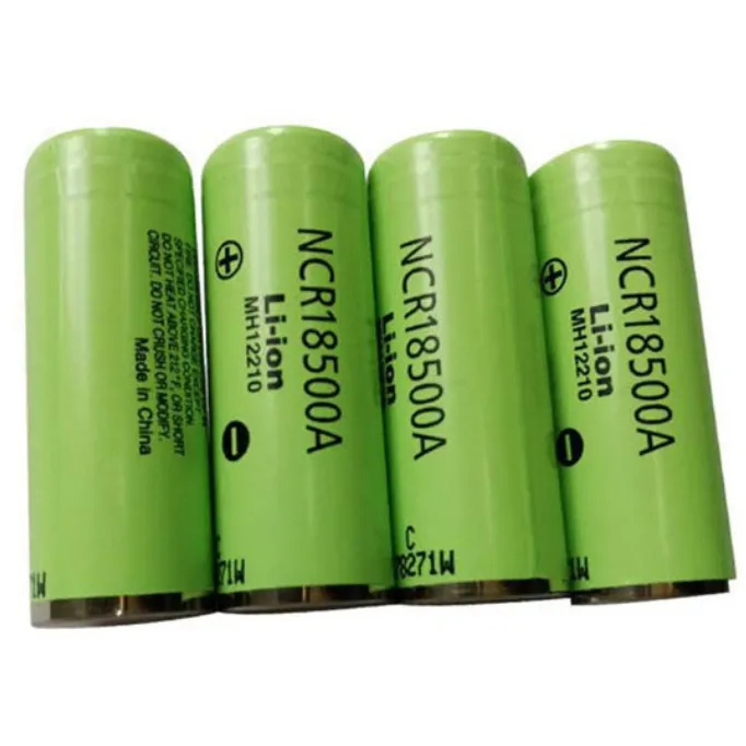 Baterai Lithium 18500 kualitas tinggi 3.7V baterai lithium-ion isi ulang NCR18500A 2040mAh untuk alat listrik