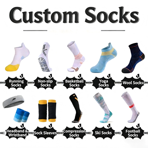 Excellents fabricants chinois de chaussettes, supportant l'impression de logos par broderie jacquard, chaussettes de <span class=keywords><strong>sport</strong></span> personnalisées, quantité minimale de commande. - Product Image 5