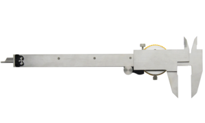 หน้าปัดคาลิเปอร์โลหะสแตนเลสพร้อม<span class=keywords><strong>นาฬิกา</strong></span>150มม. 200มม. เครื่องวัดความกว้างของหน้าปัดคาลิเปอร์ความละเอียด0.02มม. - Product Image 4