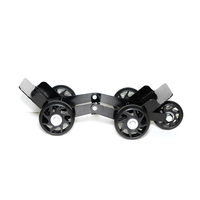 Dispositif de remorquage mobile pour moto Booster de véhicule électrique Pneu à plat Roue d'urgence universelle Blowout Auto-Rescue Roue d'urgence