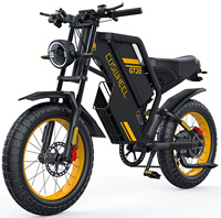 750W Motor sin escobillas de alta velocidad 20x4,0 1000W Neumático gordo eléctrico Neumático de bicicleta de playa Bicicleta de ciudad eléctrica Bicicleta Electrica Velo