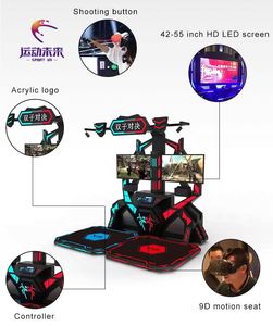 เครื่องเล่นเกม VR 9D จำลองการต่อสู้กีฬาแบบอาร์เคด รองรับผู้เล่น 2 คน มีจำหน่าย - Product Image 4