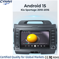 CYNAVI KIA Sportage 7'' 2010-2016 GPS Navigation Android Auto Stéréo Autoradio Écran partagé Affichage RGB Android OS