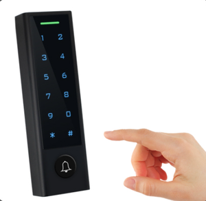 Wiegand đọc nhựa ABS màn hình cảm ứng bàn phím mật khẩu mở khóa em + IC thẻ Standalone kiểm soát truy cập hệ thống - Product Image 6