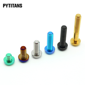 GR5 m6/m8/M10 Đầu đĩa Titan bên trong vít sửa đổi xe Máy đặc biệt Anodizing/PVD màu - Product Image 5