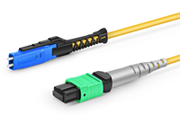 Câble de raccordement Elite MDC UPC Duplex OS2 9/125 monomode, jaune