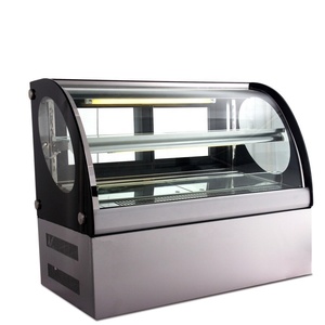 Vitrina de pastel de encimera vitrina de exhibición de pastel vitrina de panadería <span class=keywords><strong>nevera</strong></span> con vitrina de pastel CE - Product Image 2