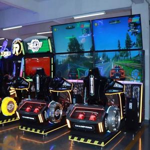 Plateforme de simulation de course professionnelle pour jeux de simulation de véhicules, équipement d'expérience de conduite interactive, machine de jeu d'arcade - Product Image 3