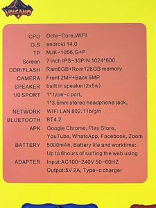 New <strong>Android</strong> Kid <strong>Tablet</strong> <strong>PC</strong> with 2GB Memory Capacity MTK Processor <strong>Capacitive</strong> Screen for Educational Device - Product Image 5