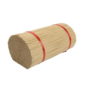 竹の線香スティックアガルバッティを作るために使用される中国製の竹串