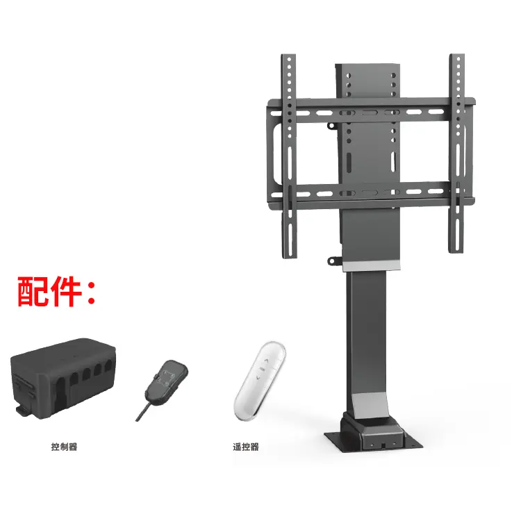 EWELIFT sollevatore Tv elettrico regolabile in altezza 650mm meccanismo corsa 1000mm sollevatore Tv a colonna di sollevamento motorizzato