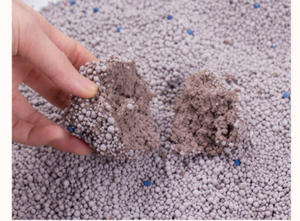 Litière pour chat de qualité supérieure, bentonite, absorption d'humidité supérieure, forte absorption des odeurs, fabrication industrielle - Product Image 5