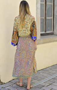 New Arrival Gorgeous Floral Print Women's Maxi Dress Bohemian Casual A-Line Floor Length Holiday Vacation Style for Summer - Product Image 3