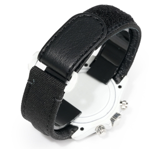 Nouvelle montre mécanique pour homme 2025, bracelet en nylon et cuir, cadran noir et jaune, verre saphir rond, montre de sport pour le golf - Product Image 6