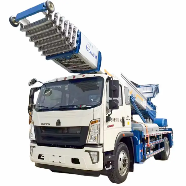 Trung Quốc nóng bán 25m 35m 48M THANG cho 4x4 Xe Tải gắn nâng thang để bán