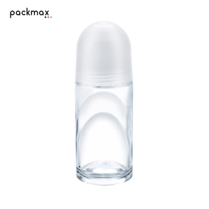 Botella de Vidrio Transparente de 50 ml con Roll-On, Aplicador Recargable para Desodorante, Repelente, Perfume y Suero - Product Image 2