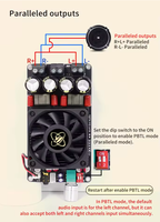 Carte d'amplificateur de puissance pure AP3002 TPA3255, haute puissance 300W * 2, pont mono 600W, module de XY-AP3002 sans POP