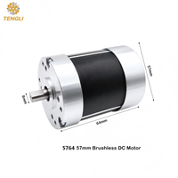 Moteur BLDC à couple élevé 57 mm 600 gf.cm 3000 tr/min pour pompe médicale 24 V CC