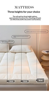 Materasso Ibrido Sleep Well King/Queen/Twin/Double Size, Impermeabile, Compresso, con Coprimaterasso Protettivo a Tasche, Media Densità, Moderno - Product Image 4