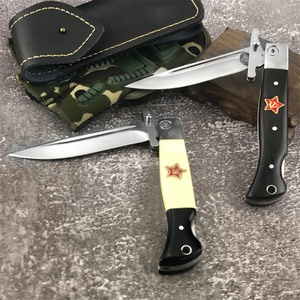 Navaja de Bolsillo Personalizada de Alta Calidad, Fabricada en Rusia, con Hoja de Acero 440C, Plegable, para Camping y Caza - Product Image 2