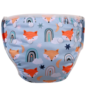 Couches de piscine réglables et imperméables pour bébés, avec couverture réutilisable, en tissu, pour les nouveau-nés, maillots de <span class=keywords><strong>bain</strong></span> - Product Image 2