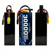 Batterie de drone semi-solide au lithium polymère (LiPo) SE-30Ah 22,2V 4S 6S avec connecteur XT60 pour appareils électroménagers, vente en gros OEM ODM, 500 cycles