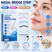 Bandes nasales magnétiques anti-ronflement Dilatateur nasal avec adhésif extra-fort (ne tombe pas)