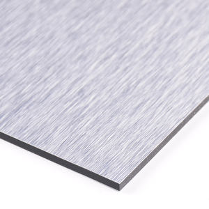 Panneau composite en aluminium ignifuge moderne (ACP ACM) face brossée pour la décoration murale de la maison armoires de cuisine Alucobond <span class=keywords><strong>Prix</strong></span> - Product Image 4
