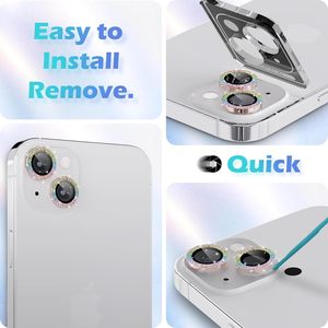 Fabricant OEM, protection d'objectif d'appareil photo personnalisée Diamond Eagle Eyes pour iPhone 16 Pro Max Plus, protection d'écran en acrylique imprimé soie - Product Image 5