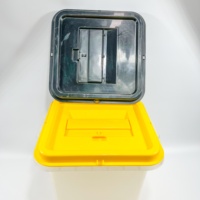 Boîte à bulletins de vote en plastique de 40 L, boîtes de vote en PP avec matériaux recyclés, boîte à bulletins de vote pour les élections au Nigeria 2026
