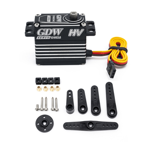 GDW DS820MG 25KG Coreless Digital 8.4V High Torque Metal Gear for RC Car <b>Boat</b> Airplane - Product Image 2