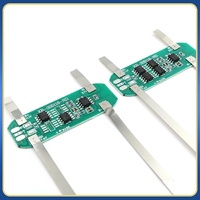 Carte de protection BMS Li-Ion 5A 10A 3S 12.6V avec bande de nickel pré-soudée pour lampadaires solaires et stations d'alimentation portables