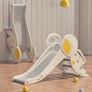 Baby slide set Astronaut pattern Children Sliding Toys indoor Plastic Kids Slides