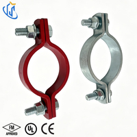 Collier de serrage standard haute performance UTT60 pour suspendre les conduites d'eau froide et chaude non isolées dans les bâtiments publics
