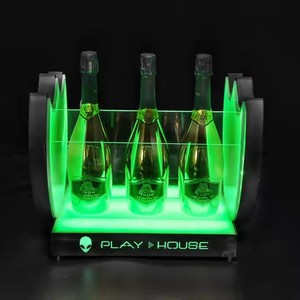 Diseño de moda Club/Club nocturno/Champagne Hotel Cubo de hielo duradero 3 capacidad de botella barril de hielo Acrílico - Product Image 2