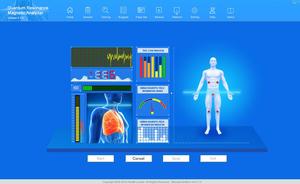 New Arrival sức khỏe cơ thể phân tích lượng tử <span class=keywords><strong>Analyzer</strong></span> máy với phần mềm - Product Image 2