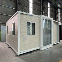Maison modulaire pliable à double aile de 20, 30 et 40 pieds, conforme aux normes australiennes