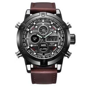 <span class=keywords><strong>Reloj</strong></span> Inteligente Grande de 50 mm, Relojes de Cuarzo Originales para Hombre, <span class=keywords><strong>Reloj</strong></span> Digital de Pulsera, Cronógrafo Analógico-Digital <span class=keywords><strong>Poljot</strong></span>, Correa de Cuero - Product Image 3