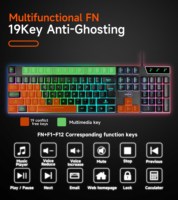 Kit Combo de souris et clavier de jeu LED RGB 4 en 1 avec coussin de casque pour joueur d'ordinateur