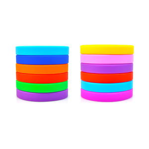 Nouveau Bracelet en Silicone Arc-en-ciel Personnalisé pour Promotion, Gravure Cadeau Pas Cher pour Machine à Bracelet en Silicone - Product Image 5
