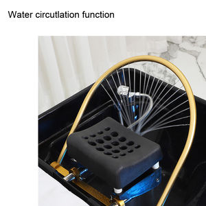 Nuevo fregadero de <span class=keywords><strong>segunda</strong></span> <span class=keywords><strong>mano</strong></span>, tazón de champú para lavar, combinación roja y blanca - Product Image 6