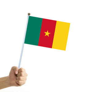 Drapeau national du Brésil populaire de petite taille, drapeau national du Brésil à tenir, drapeau national du Brésil pour supporters - Product Image 2