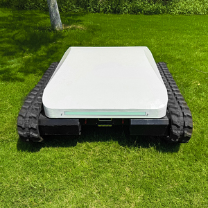 Umweltfreundlicher Lithium-Akku Elektrischer Rasenmäher Superstarker Raupenmäher zum Grasschneiden - Product Image 6