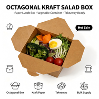 Contenitori per Alimenti a 3 Scomparti in Carta Usa e Getta Senza BPA Stile Americano Multiuso per Pasti Veloci Lunch Box a Conchiglia