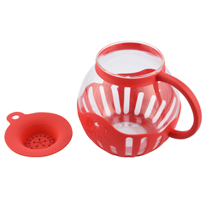 2,25qt lò vi sóng micro-pop bỏng ngô Bát thủy tinh borosilicate Vòng Lò vi sóng bỏng ngô ruột cho lò vi sóng sử dụng không khí nóng bỏng ngô - Product Image 5