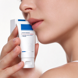 Crème hydratante quotidienne douce, composée de cinq types d'acide hyaluronique, de squalane et d'extrait de probiotiques pour une hydratation longue durée de la peau - Product Image 2