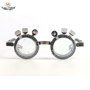 Lenti di Prova Oftalmiche con Montatura in Metallo, Lenti in Vetro per Test di Optometria, Ottica - Product Image 4