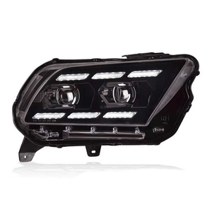 Feux de jour AURON Mustang 2009-2014 à lentille transparente, nouvelle version améliorée, 6000K 12V, Plug & Play, vente en gros - Product Image 2